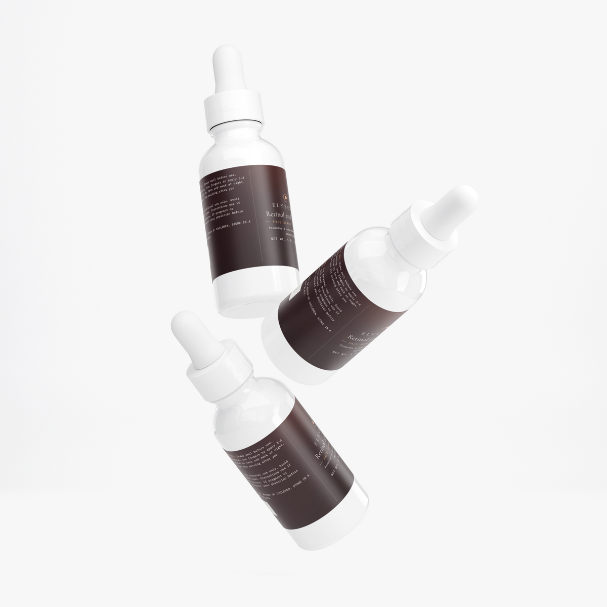 Elyserra Retinol and Peptide Face Serum - angle 4