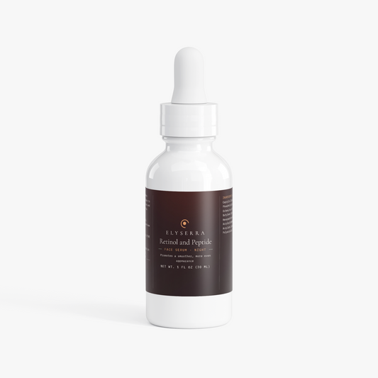 Elyserra Retinol and Peptide Face Serum - product shot